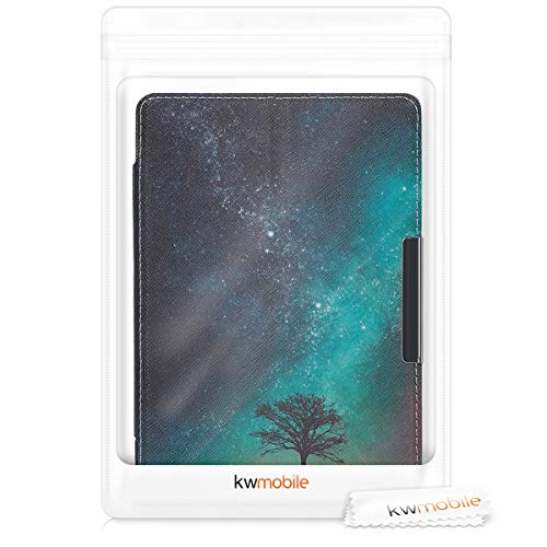 kwmobile hoes compatibel met Pocketbook Touch Lux 4/Lux 5/Touch HD 3/Color (2020) - Hoesje voor ereader in blauw/grijs… - Image 8