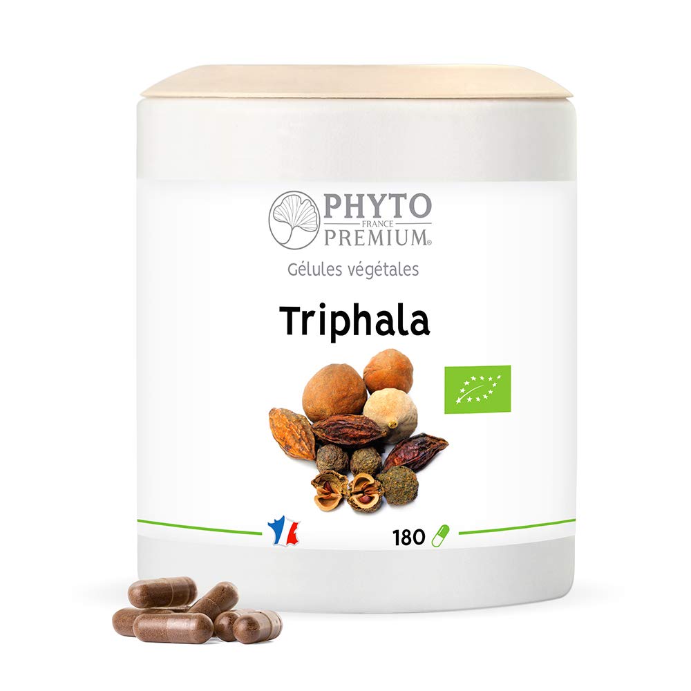 TRIPHALA - Amla, Chebula, Beleric - 180 gélules 375 MG - (BIO)