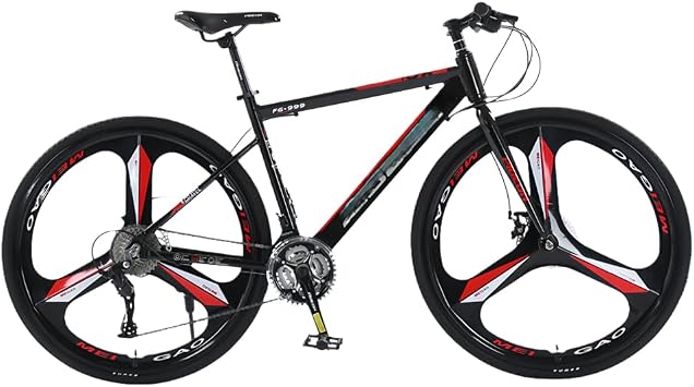 Bicycle, Beginner Road Bike, Aero Road 700c, Dual Control Lever, Disc Brake, High Carbon Steel Frame, Aluminum Frame, For Commuting to Work or School, Suitable Height 61.0 - 72.8 inches 155