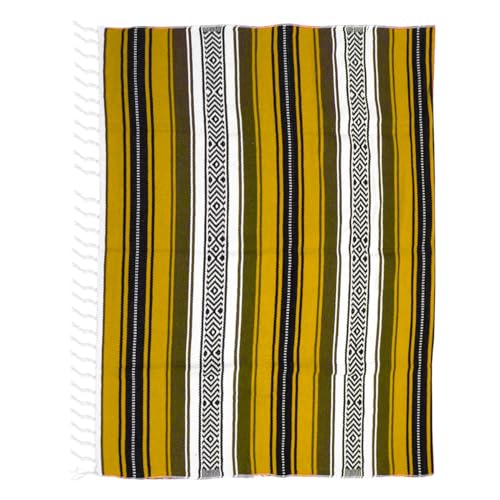 Couverture mexicaine pour canapé et cocooning au salon - 2