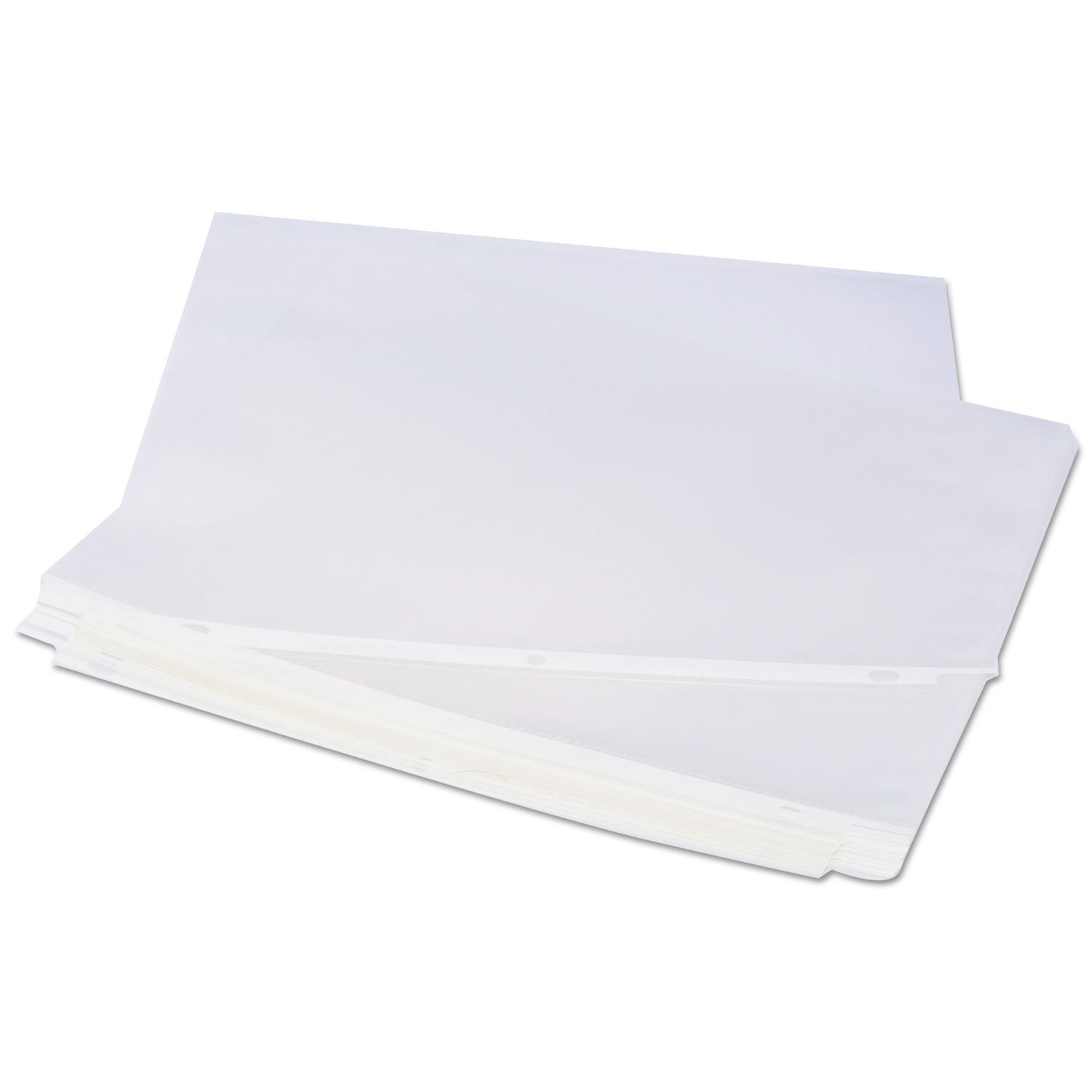 Protezioni per fogli trasparenti per raccoglitori a 3 anelli, caricamento dall'alto, 3 fori perforati, 21 x 28 cm, sicure per archiviare foto o copie stampate, contiene più fogli, confezione da 200
