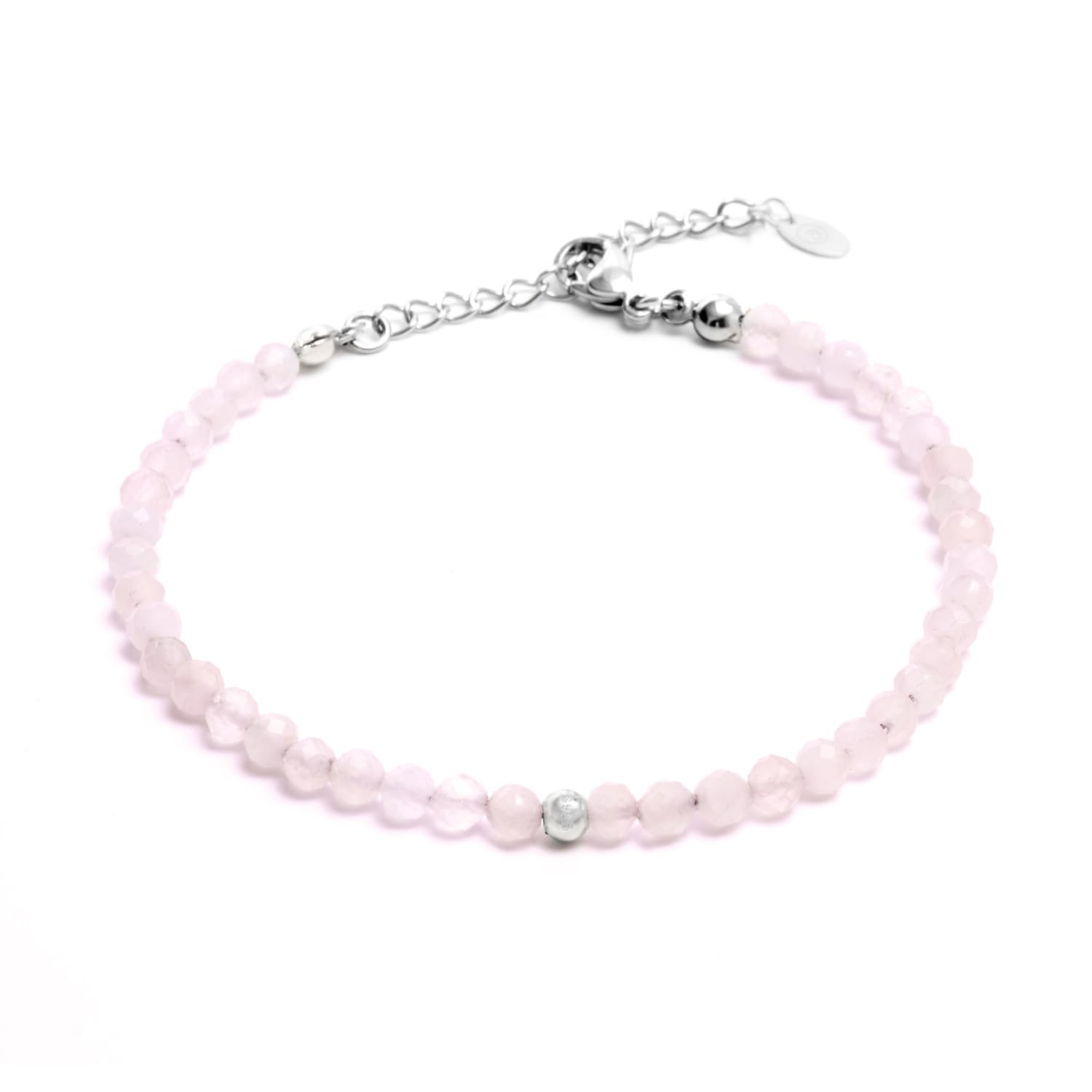 BERGERLIN Bracciale in vere perle di pietra naturale con perla in argento sterling 925 o perla dorata - Con chiusura e certificato di autenticità