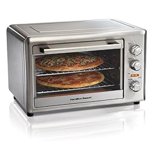 Hamilton Beach Countertop Rotisserie Convection Toaster Oven, Extra-Large, Stainless Steel (31103DA)