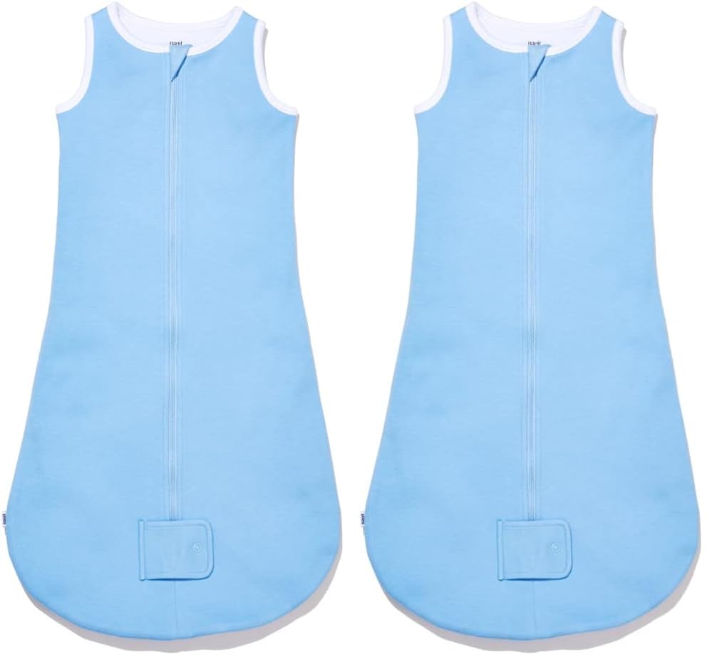 Nanit Sleep Wear Sleeping Bag - Large, Cornflower Blue (Pack of 2)