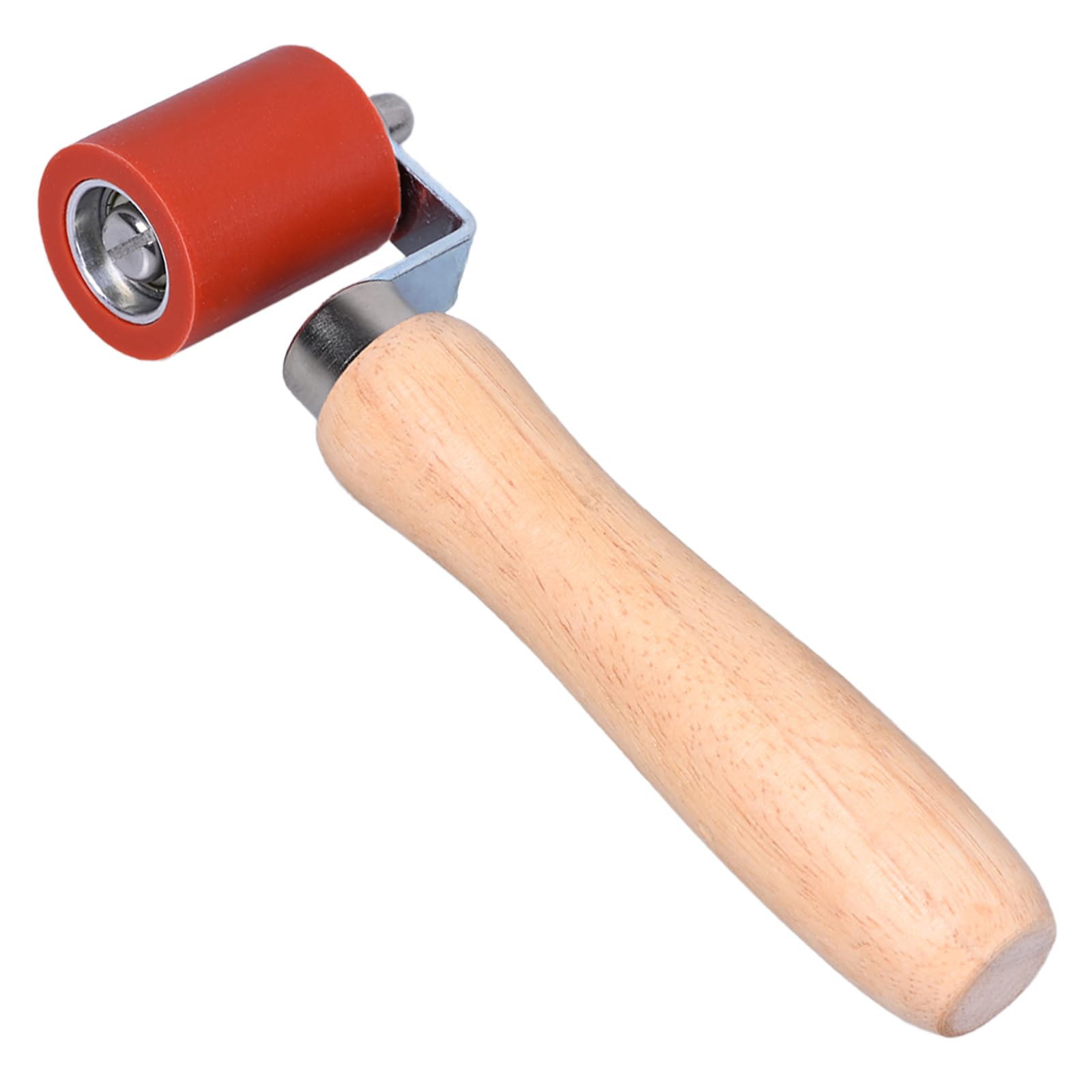 Rullo pressore OWLMATE, rullo in gomma, strumento per saldare coperture in PVC, rullo aggraffatore 40 mm, rullo aggraffatore carta da parati rossa per bordare i bordi dei teloni in PVC