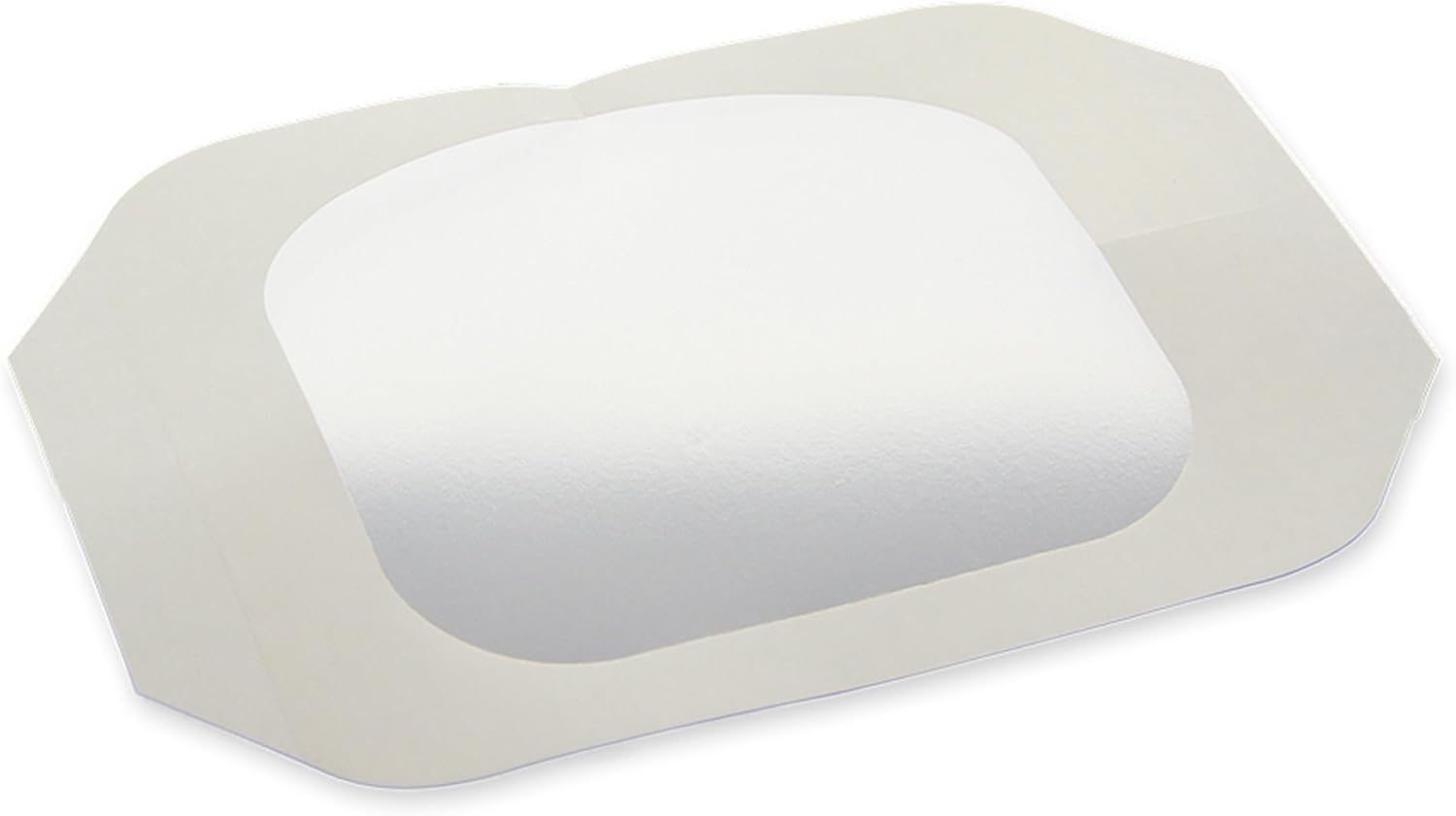 DermaRite's DermaView II, Transparent Film Dressing with Border - Frame Style Delivery, Sterile, Individually Wrapped, 8 in. x 12 in., 1 Count, 10 Packs, 10 Total