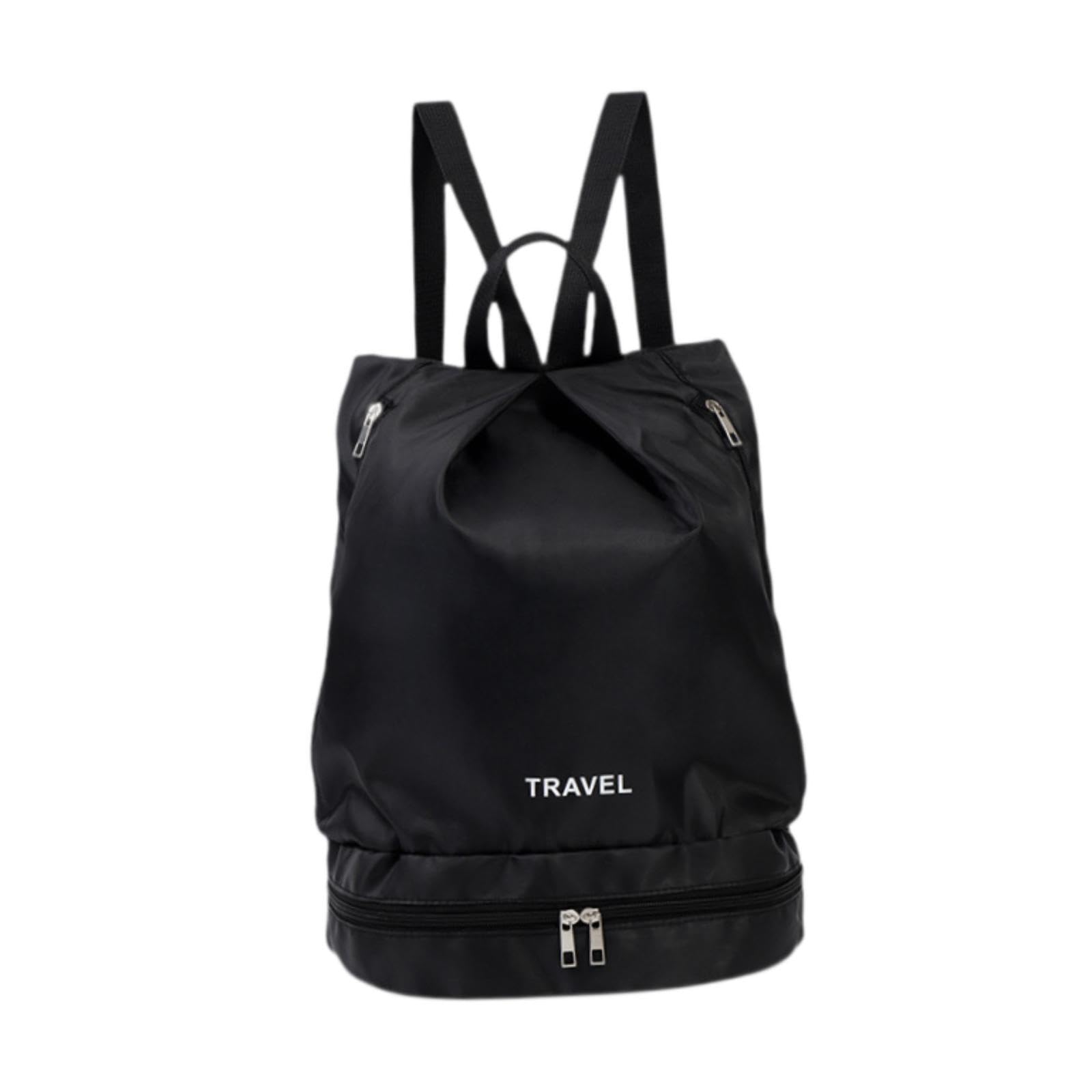 APIRILY® Gym Backpack Waterproof Portable Sports Backpack for Dancing Yoga Exercising Black | Sporting Goods | Fitness, Running & Yoga | Gym Bags-image-20