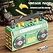 Imagen de Fuwraixis Radio Vintage Juguetes de Bloques