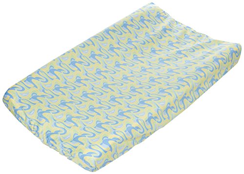 Trend Lab Dr. Seuss Changing Pad Cover, Blue Oh, The Places You'll Go!