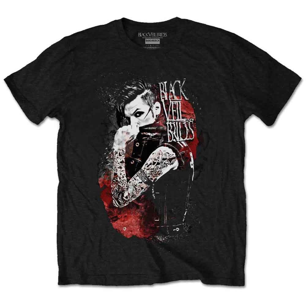 Rock Off Officially Licensed Products Men's Black Rockoff Trade Inferno T-Shirt, X-Large
