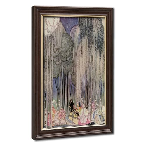Toile Les Douze Princesses Dansantes Kay Nielsen idée cadeau anniversaire pendaison crémaillère