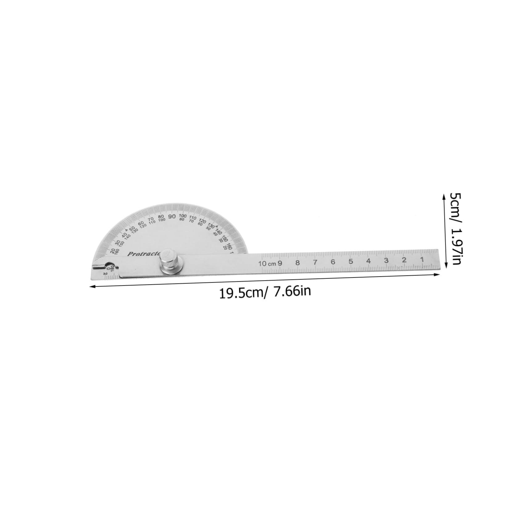SEWACC Woodworking Angle Multi-Purpose Ruler Locking Design for Precise Angles