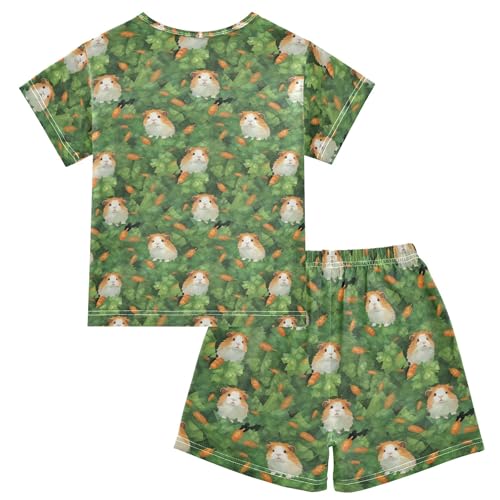 Hamster Animal Cute Pajama Set Pajamas Sleepwear Nightwear Loungewear Clothes Set B04023912