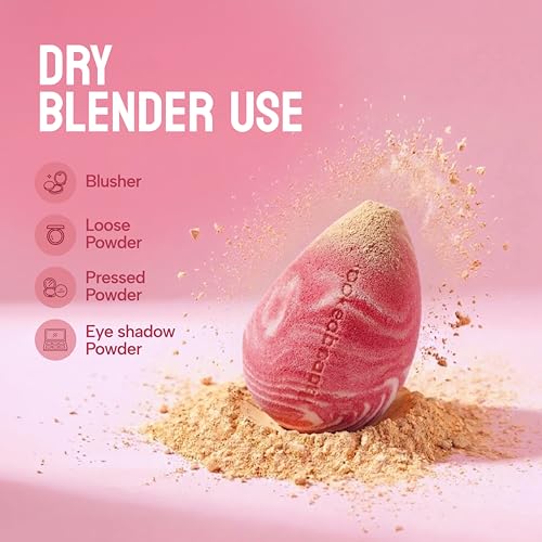 Image of Baked Beauty Photo Perfect Velvet Blend Ultra Soft Microfiber Reusable Makeup Blender for Contouring, Baking & Highlighting (Precision Cut)