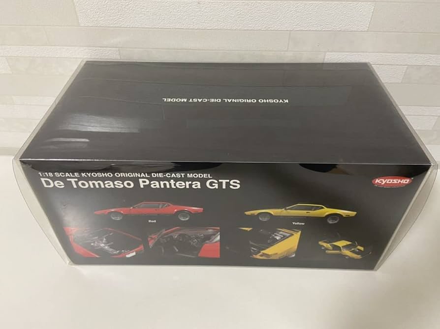 Amazon.co.jp: Kyosho 1/18 Detomaso Pantera GTS Yellow No