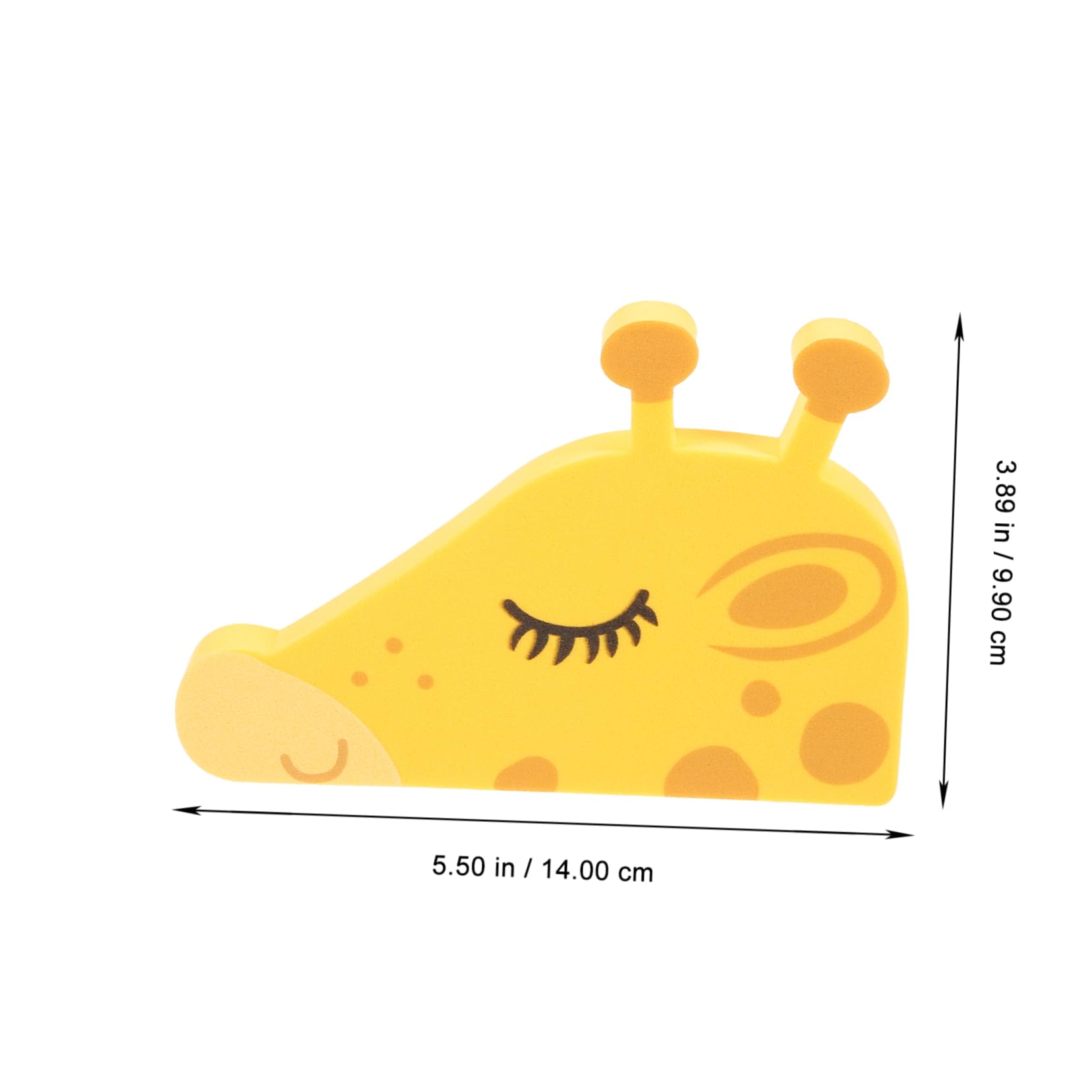 ibasenice Selbstklebender Wandaufkleber Messlatte Giraffe aus Eva Material Abnehmbar und Kreativ für Kinderzimmer Deko im Schlafzimmer Geeignet