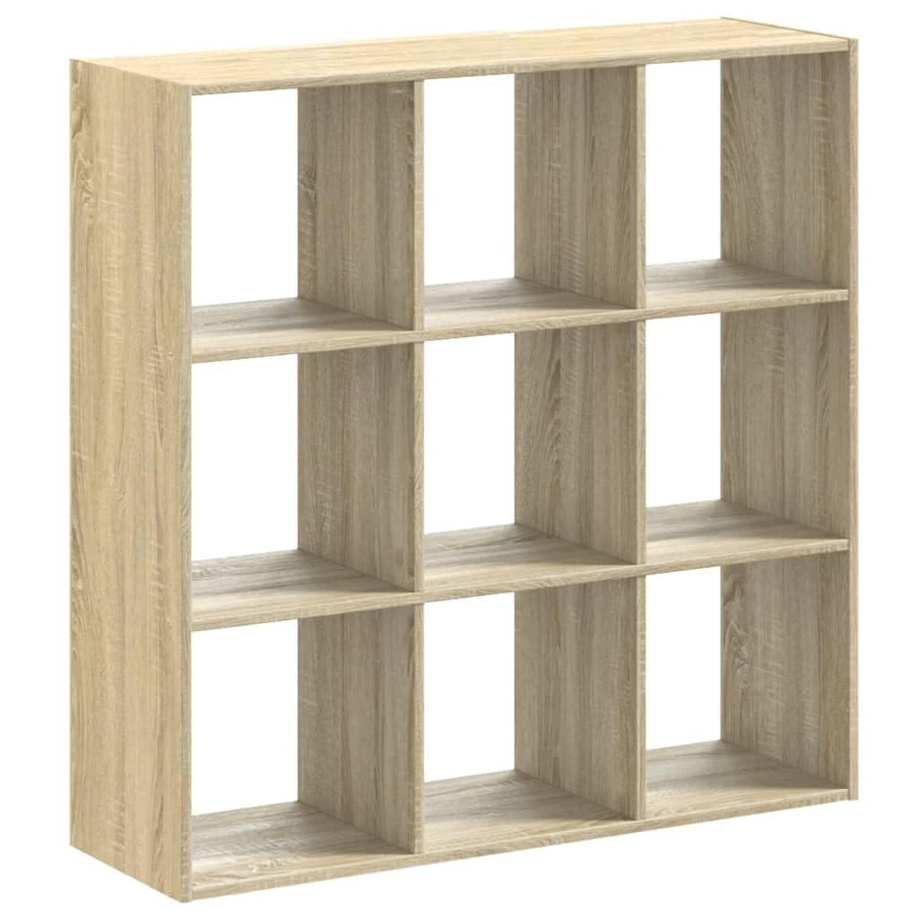 Generisch Bücherregal Sonoma-Eiche 102x32x102 cm Holzwerkstoff,Möbel,Regalsysteme,Bücherregale Bücherschränke-852818