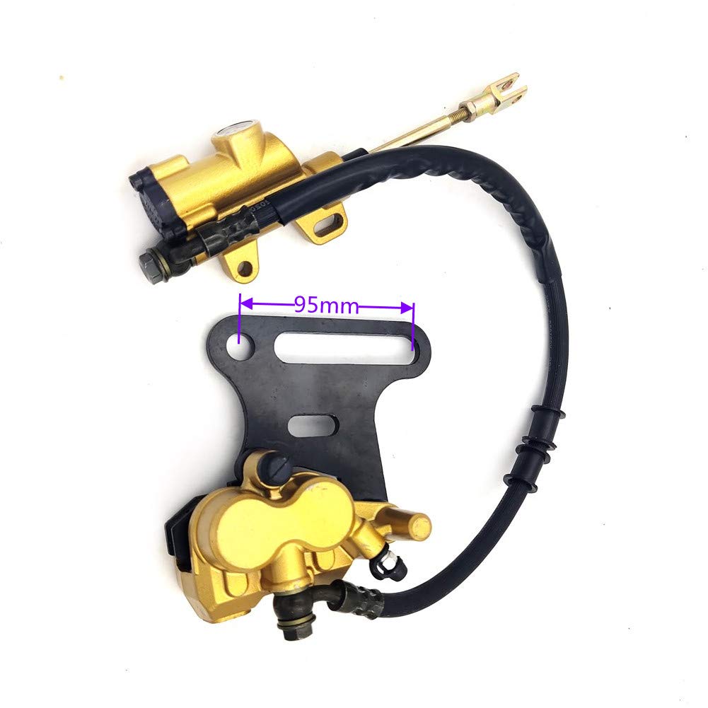 chengyu Rear Hydraulic Caliper Brake Master Assy fit 110cc 125cc ATV Quad Apollo Taotao Dirt Bike
