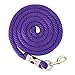 Ymiko Horse Lunge Rope Sturdy Anti Breakage Line with Non Slip Grip for Horse Training and Management 2m (Purple)