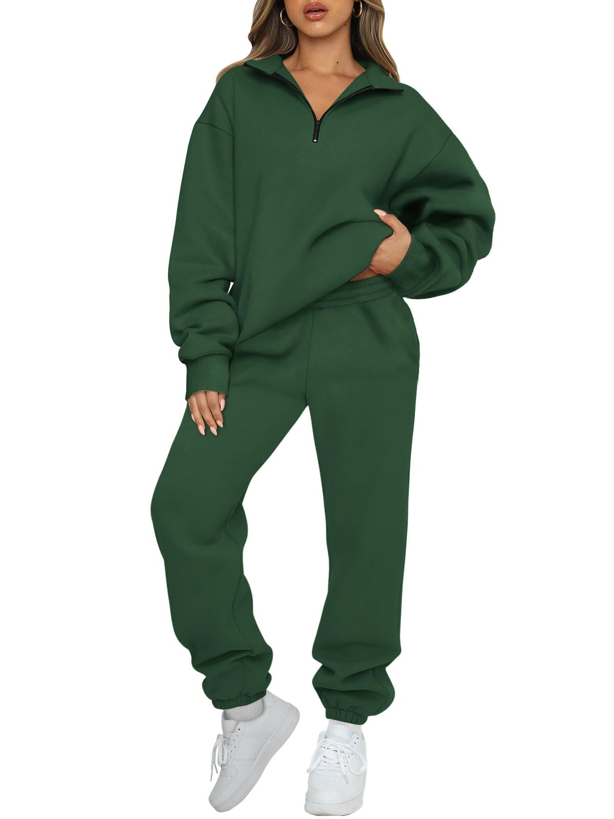AUTOMET Women's Sweatsuits 2 Piece Outfits Lounge Sets