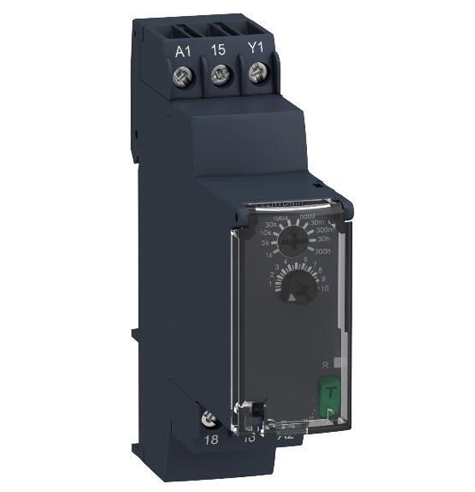 Relais temporisé modulaire RE22R2QGMR Schneider réglable 0.05s-300h