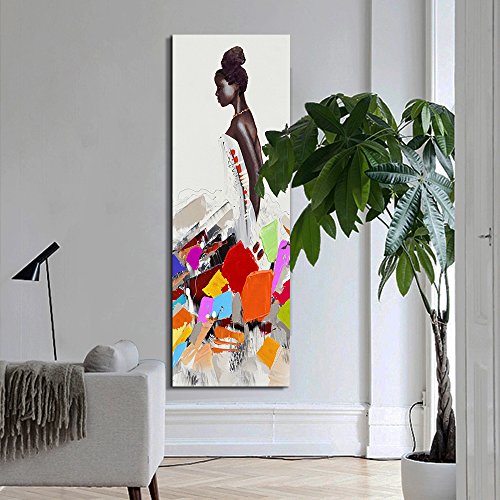 Artinme African American Wall Art Black Art Paintings for Wall African