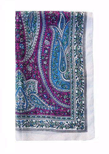 Ayurvastram Paisley Pure Silk Scarf2
