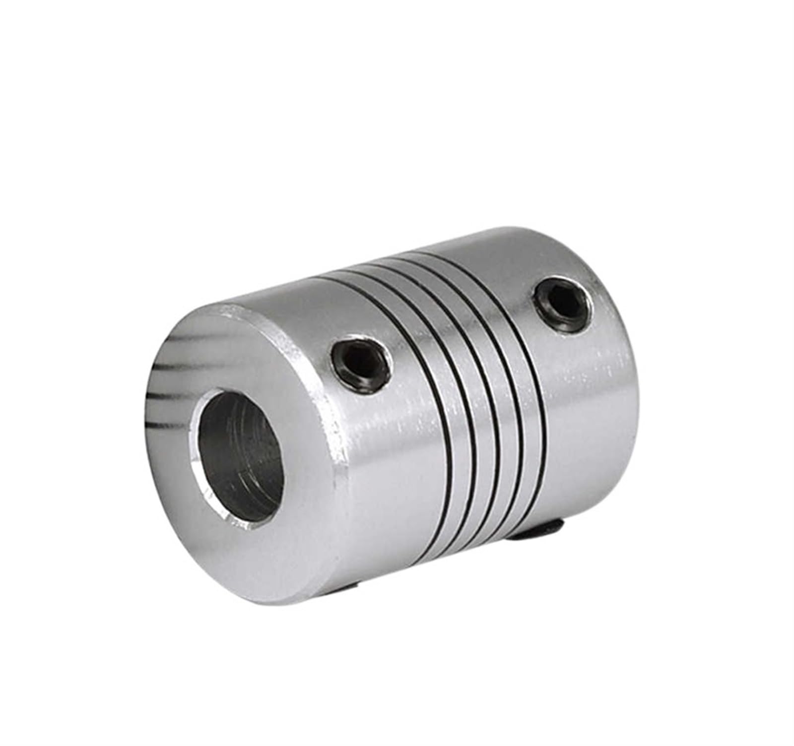 Rigid Coupling,Stainless Steel Rigid Coupling 1pcs D20L25 Flexible Motor Coupler Aluminium Flexible Coupling(6.35x6.35)