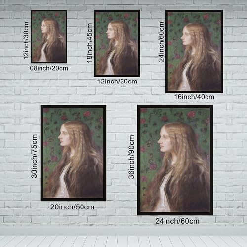 Impression sur toile comtesse de Lytton - Décoration murale 20x30cm - 2