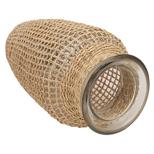 Veemoon Große Rattan Bodenvase Aus Seegras – 70 cm Hohe -...