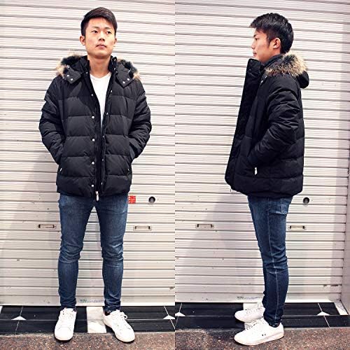 Amazon | [皮の但馬屋] ダウンジャケット メンズ Jean-Louis Scherrer