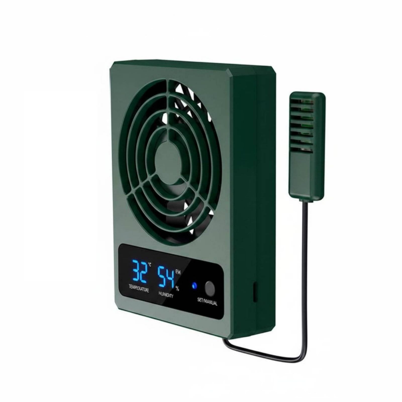 Constant Control Amphibian Enclosure Fan Air Circulation Smart Ventilation Fan Digital Display for Lizard Owners, Terrarium, Vivarium, Nff-126 Smart Fan-image-35