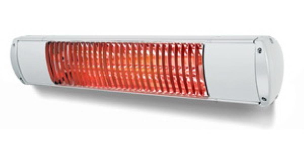 SCOSYXL20240W Solaria Cosy XL Series - Electric Infrared Commercial Heater, White Finish
