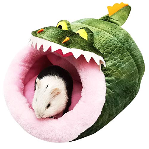 LEFTSTARER Hedgehog Guinea Pig Cage Bed Small pet Animals House Accessories, Guinea Pig Toys House Nest Hamster Supplies Habitat Ferret Rat