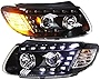 Generic LED Headlight 2006 to 2010 Year For Hyundai Santa Fe