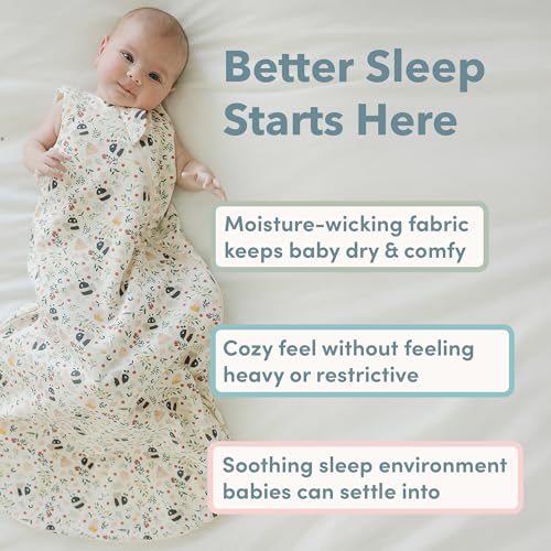 Image of Loulou Lollipop Tencel Lyocell Wearable Baby Blanket Sleeping Bag, Unisex Infant Toddler, 1.0 TOG, 2-Way Zipper Sleepsack