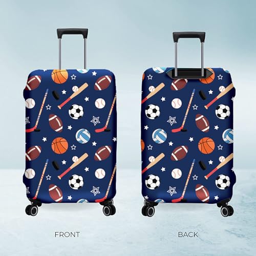 Image of Nasher Miles Polyester Protective Luggage Cover Set of 2 (Medium-Large) - Sports