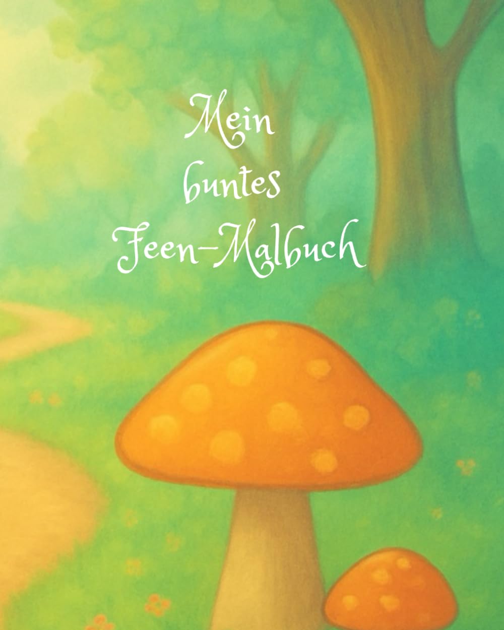 Meine bunte Feenwelt: Malbuch