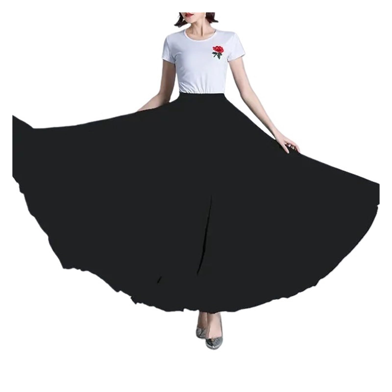 Falda De Gasa 360/540/720 Grados For Ballet, Danza Del Vientre, Faldas Largas For Mujer, Ropa Práctica For Bailarinas, Baile Surtida