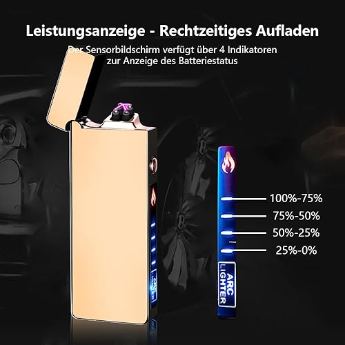 Miniatura 3 de Encendedor de plasma recargable, encendedor eléctrico de arco, encendedores geniales, encendedor de velas, encendedor de camping, encendedor a