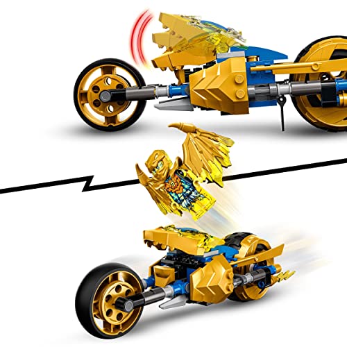 LEGO 71768 Moto Dragon Or Jay - vue 6