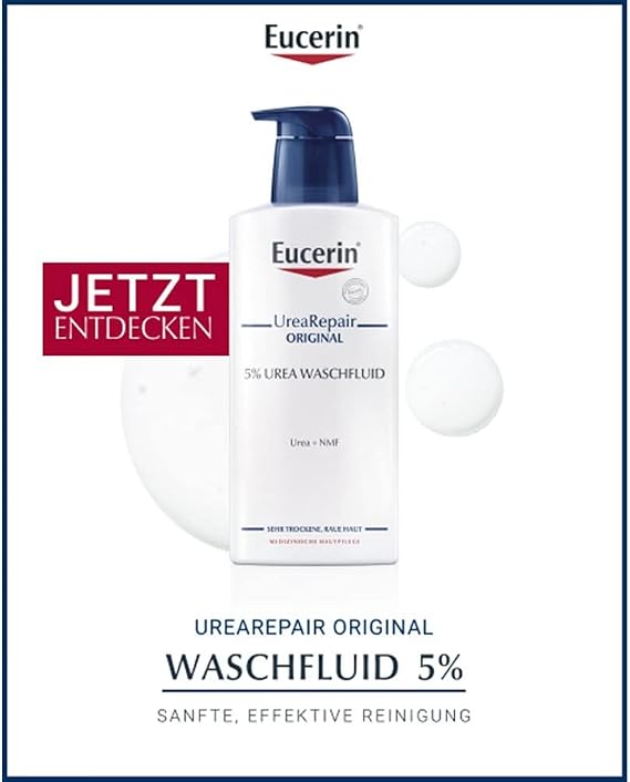 Eucerin UreaRepair 5% Urea Waschfluid, 400 ml Solution