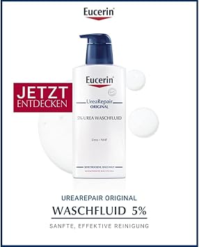 Eucerin UreaRepair 5% Urea Waschfluid, 400 ml Solution