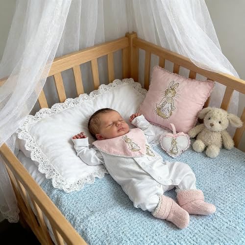 Zwillinge Reborn Babypuppen Silikon Ganzkörper Vinyl 50,8 cm Realistische Babypuppen Mädchen Anatomisch Korrekte Zwillinge Puppen Lebensechte Neugeborene Babys Puppe Spielzeug für Kinder – Bild 3