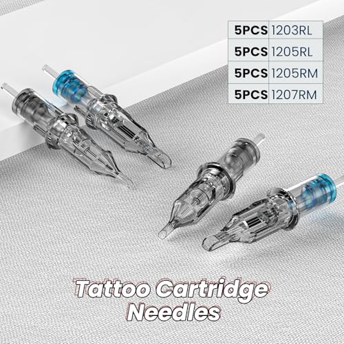 Image of Wormhole Wireless Tattoo Gun Complete Tattoo Practice Kit Rotary Machine Kit Tattoo Gun with 1,500 mAh Capacity Power Supply 10 Tattoo Ink 20 Cartridge Needles Tattoo Supplies