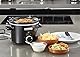 Crockpot Schongarer | entnehmbare, leicht zu reinigende Keramikschale | 2,4 Liter (1–2 Personen) | Schwarz [CSC046X]