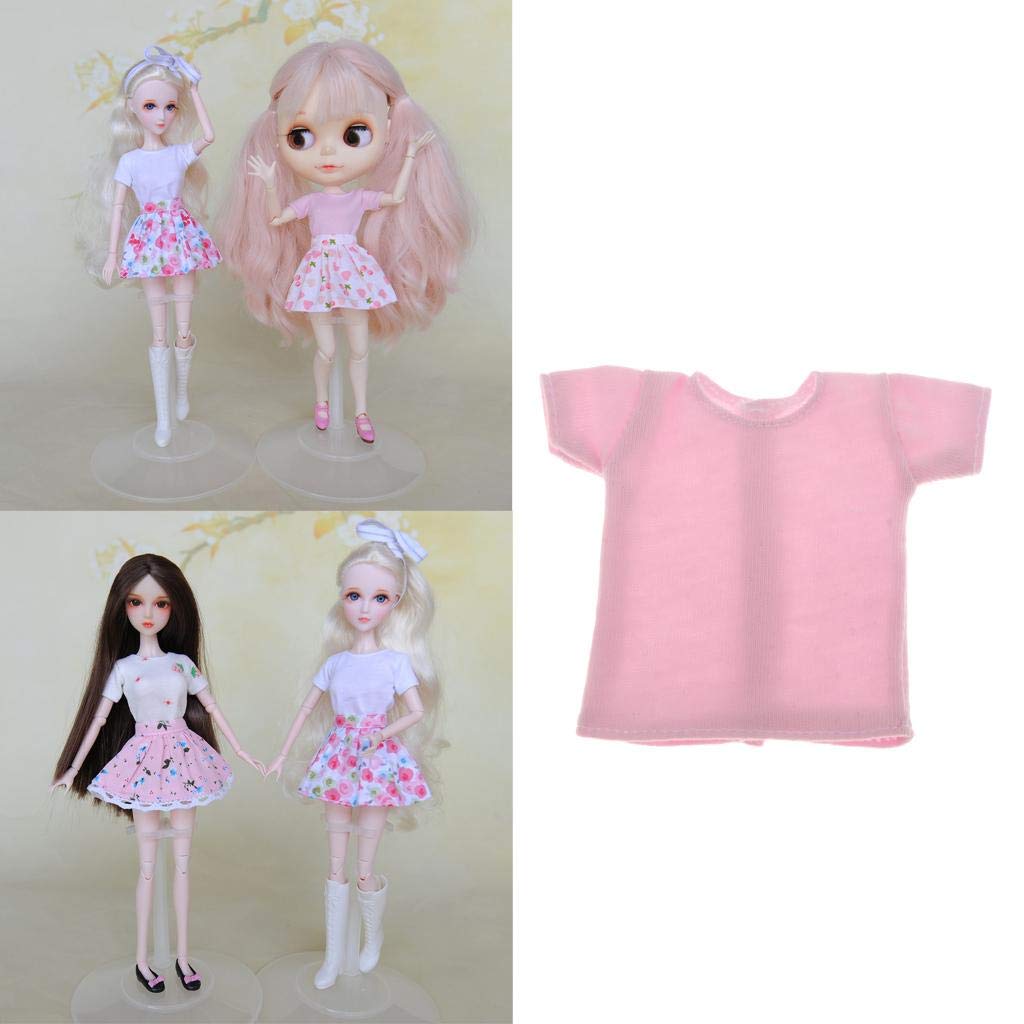 Amazon.co.jp: T TOOYFUL 1/6 ドールTシャツ BJD人形服 ドール服 半袖