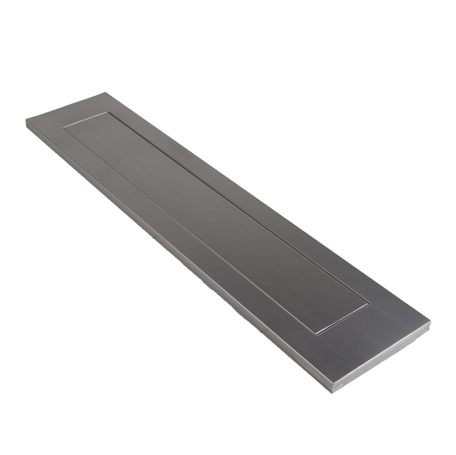 Bocacartas aluminio con muelle - Giro hacia dentro - Por unidad