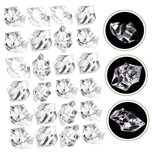 Glaçons plastique pour aquarium et décors de table de fête - 8