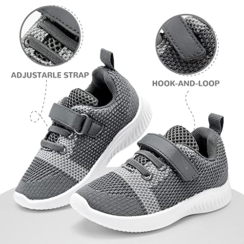 nerteo Toddler/Little Kid Boys Girls Shoes Running/Walking Sports Sneakers - Image 6